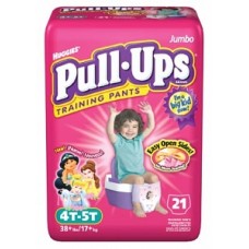 Training Pants by Kimberly-Clark,  PULL-UPs, GIRL, 3T-4T, JUMB PK (one pack of 23 pants)